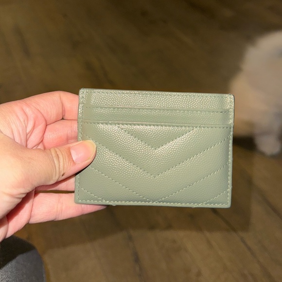 💚SOLD💚 YSL CASSANDRE MATELASSÉ CARD CASE - Picture 3 of 3
